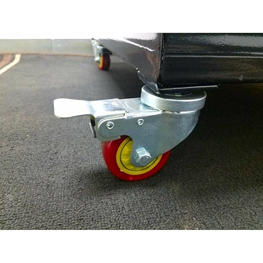 Liberty LS-B800 22" x 32" Platform 800 lbs x 0.05 Digital Bench Scale | Lockable Casters-DeskLoop Office