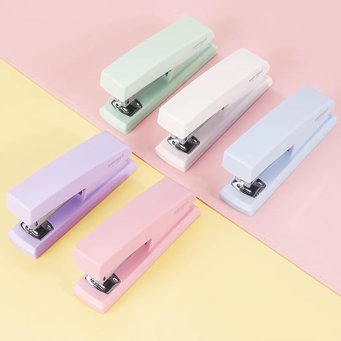 Tamaki Stapler, Office Stapler, Small Staplers for Desk, Green-DeskLoop Office