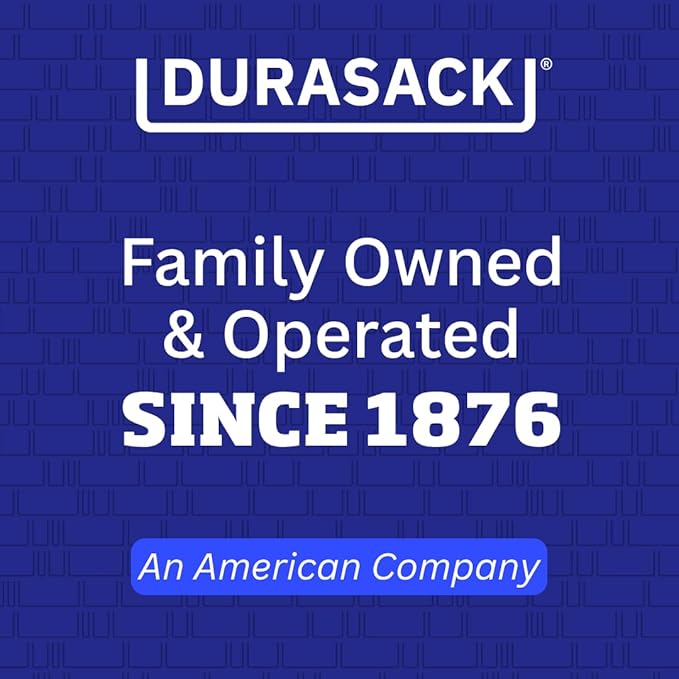 DURASACK Heavy Duty Home and Yard Bags 48-Gallon Reusable Self-Standing Lawn and Leaf Bags Garbage Can with Reinforced Handles, Gingham Green-DeskLoop Office