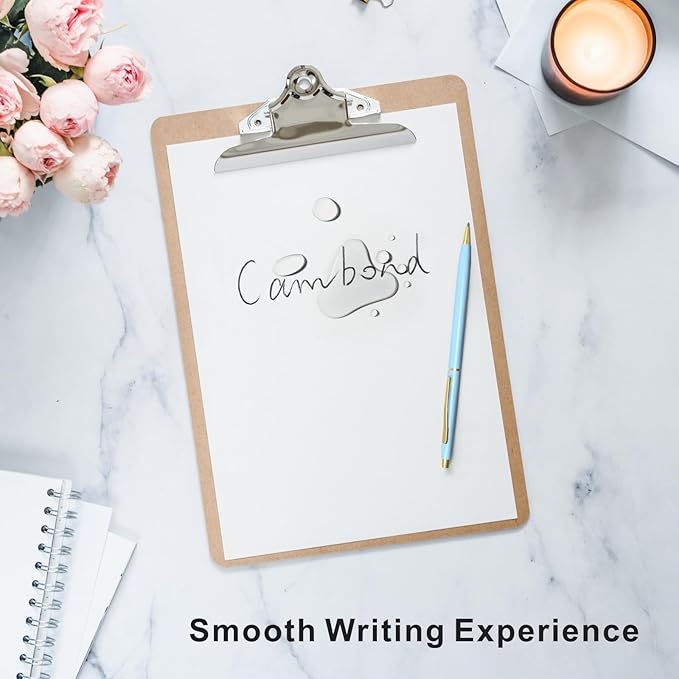 Cambond Ballpoint Pens Blue Pens - Fancy Pens Black Ink 1.0 mm Medium Metal Pen Retractable Smooth Writing for Men Women Police Uniform Office Business, 10 Pack (Blue)-DeskLoop Office