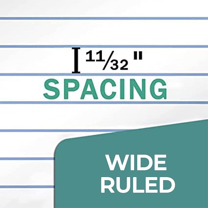 1152 Pack (Pallet) Loose Leaf Paper Bulk, 172800 Sheets, Wide Ruled, Pallet of Filler Paper, 150 Sheets/Pack, 8 x 10.5", 3 Hole Punched, 56 Gsm Thick Sheets, School & Office, 4-7 Days Transit-DeskLoop Office