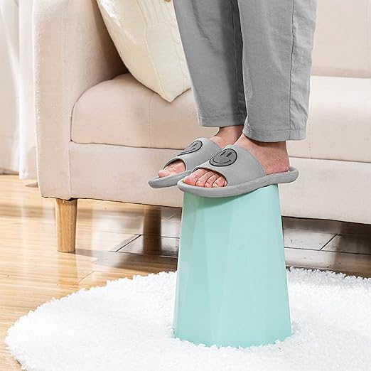 6pcs Trash Can Wastebasket Plastic 2.6 Gallon Garbage Can Container Rubbish Trash Bin Paper Basket Office Organizer for Bedroom Office Bathroom,10Litre-6 Colors-DeskLoop Office