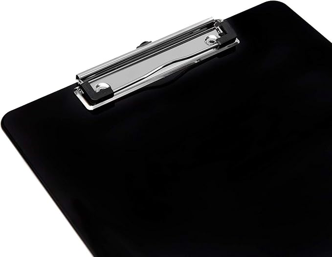 Black Plastic Clipboards Multipack - Image 8