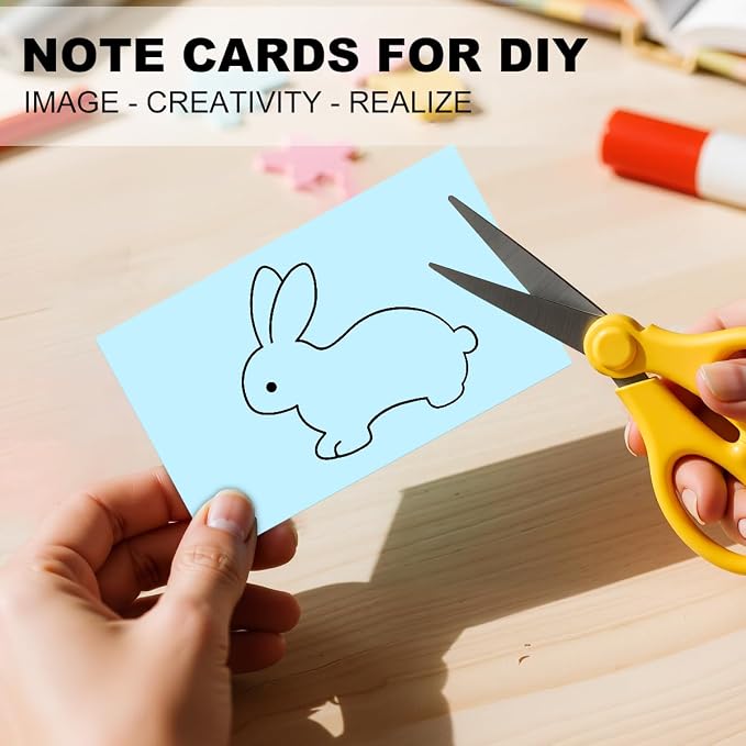 300 Count Blank Index Cards 3x5 Notecards Flashcards - Image 8