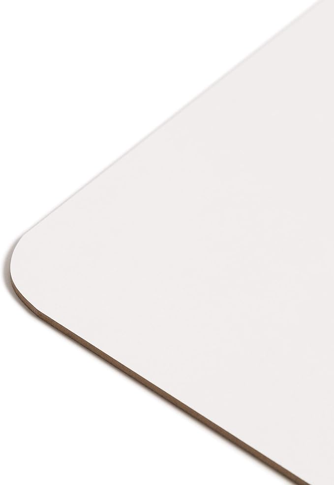 U Brands Dry Erase Lap Board Set, 12” x 9”, Small Whiteboard, Includes 6 - Image 4