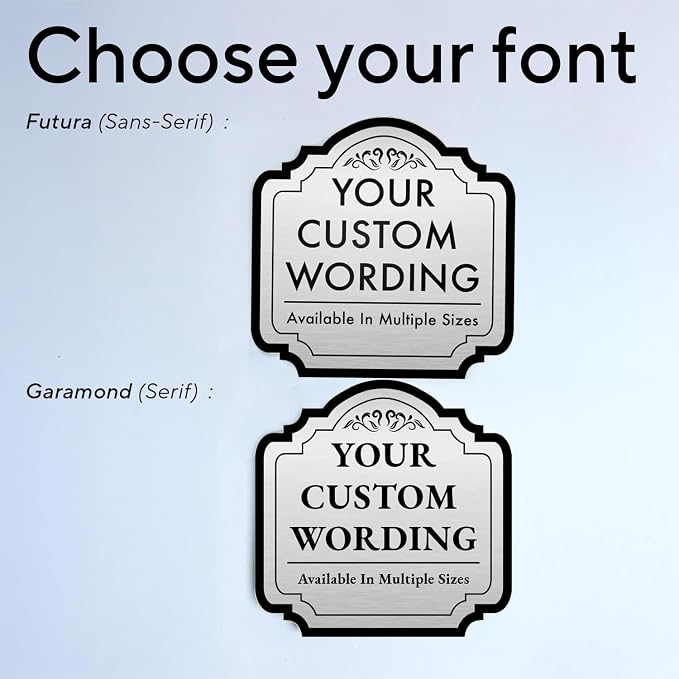 Custom Decorative Outdoor Metal Sign - Image 9