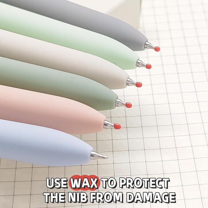 12 Pcs Gel Pens 0.5mm Quick Dry Black Ink Pens Fine Point Smooth Writing Pens, Cute Office and School Supplies Gifts for Women Teacher Students (12 Pcs Morandi and Vintage Gold)-DeskLoop Office