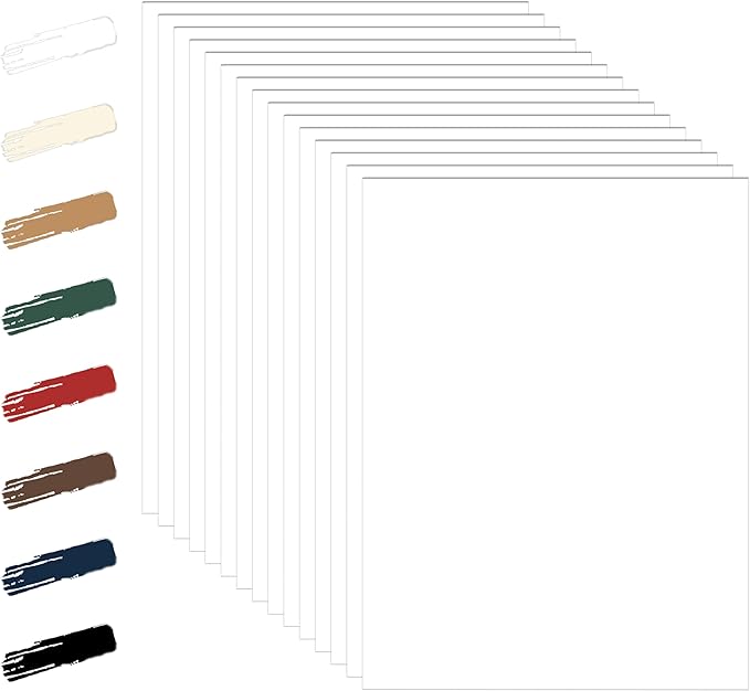 28 Sheets White Cardstock 8.5 x 11 Certificate Paper, 92lb Heavyweight Printer Paper Card Stock for Wedding, School Crafting, Memus, Making Cards, Business Cards, Invitations-DeskLoop Office