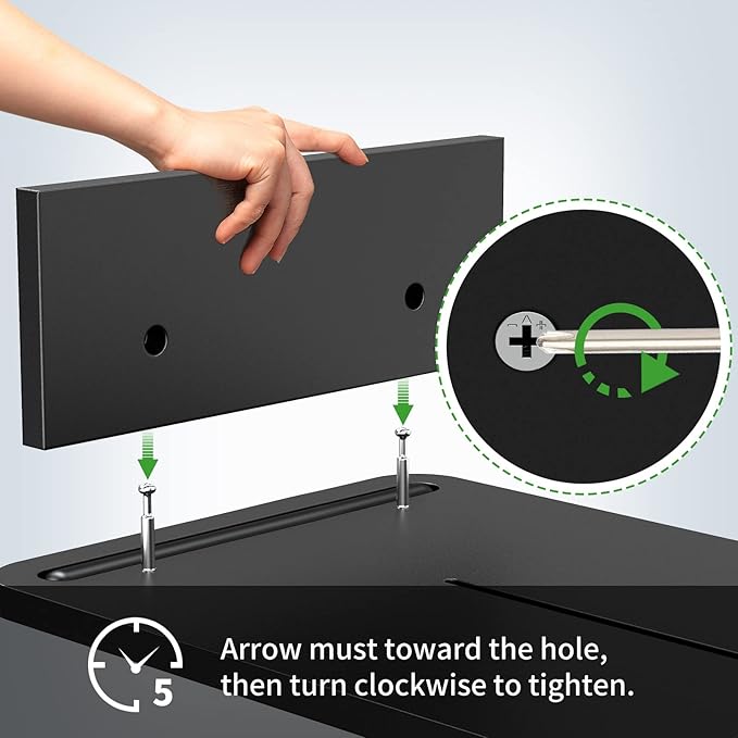 Zimilar Dual Monitor Stand Riser, Monitor Stand with Adjustable Length and Angle, Wood Monitor Stand for Desk, Monitor Riser for 2 Monitors with Storage Space-DeskLoop Office