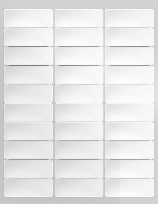 enKo 1 x 2-5/8 Inch 30 Up Return Mailing Address Labels White Printable FBA Labels (300 Sheets, 9000 Labels)-DeskLoop Office