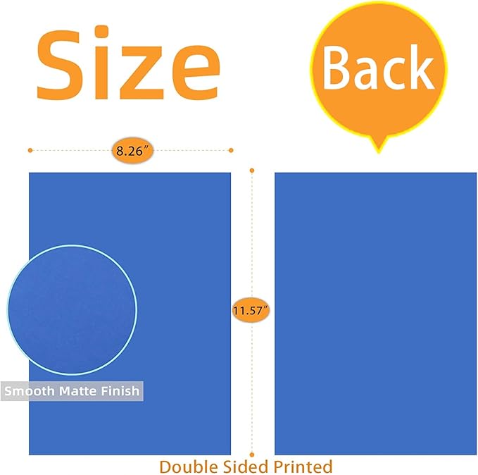 60 sheets Color Cardstock, 28 Assorted Colors 250 gsm A4 Size, Double Sided Printed Cardstock Paper, Premium Thick Card Stock for Card Making, Craft, Scrapbooking, Party Decors-DeskLoop Office