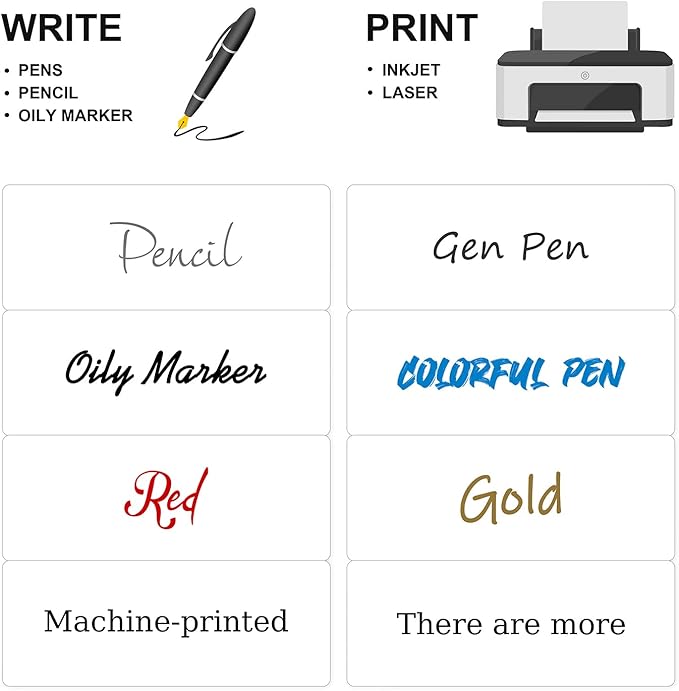 Methdic Address Labels 1" x 2-5/8" 3000 Labels Sticker Paper for Laser/Ink Jet Printer Mailing Labels 8.5"×11" White 30 per Sheet-DeskLoop Office