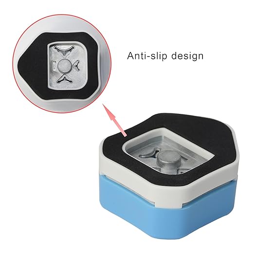 RAYSON CR05BL 3 in 1 Corner Cutter, 4mm 7mm 10mm 3 Way Corner Rounder Paper Punches for Paper Craft, DIY Projects, Blue-DeskLoop Office