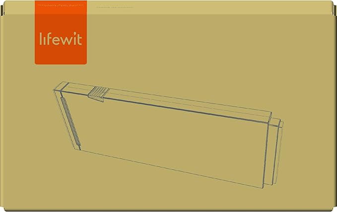 Lifewit 8 Pack Drawer Dividers 4" High,11-17" Adjustable Dresser Drawer Organizers for Clothes, Expandable Dresser Separators in Bedroom/Bathroom/Kitchen/Vanity/Office Organization and Storage, White-DeskLoop Office