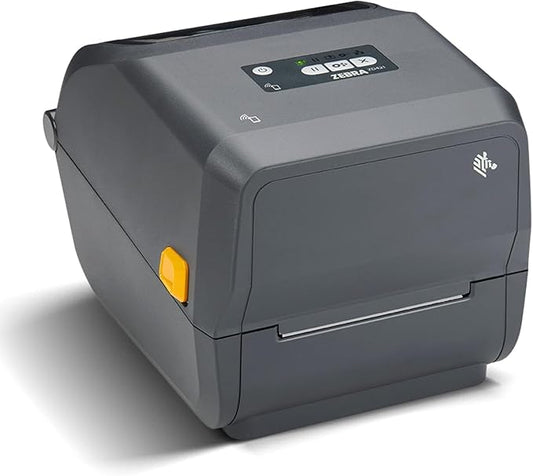 Zebra ZD421 Thermal Transfer & Direct Thermal Desktop Printer 203 dpi Print Width 4-inch USB/USB Host/Modular Connectivity ZD4A042-301M00EZ | Includes Jetset Software-DeskLoop Office