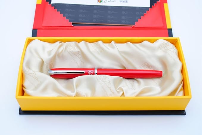 czxwyst Picasso 916 Malage Fountain Pen M Nib Original Box (Red)-DeskLoop Office