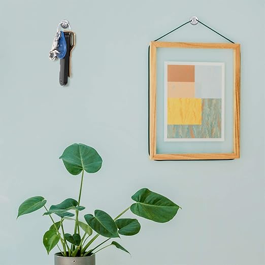 Push Pins Picture Hangers Double Headed Thumb Tacks Wall Hooks for Wall Hangings Picture Hangers Nails Small Photo Hanging Hook Pins for Home Office Photo Decor(Silver,25 Pieces)-DeskLoop Office