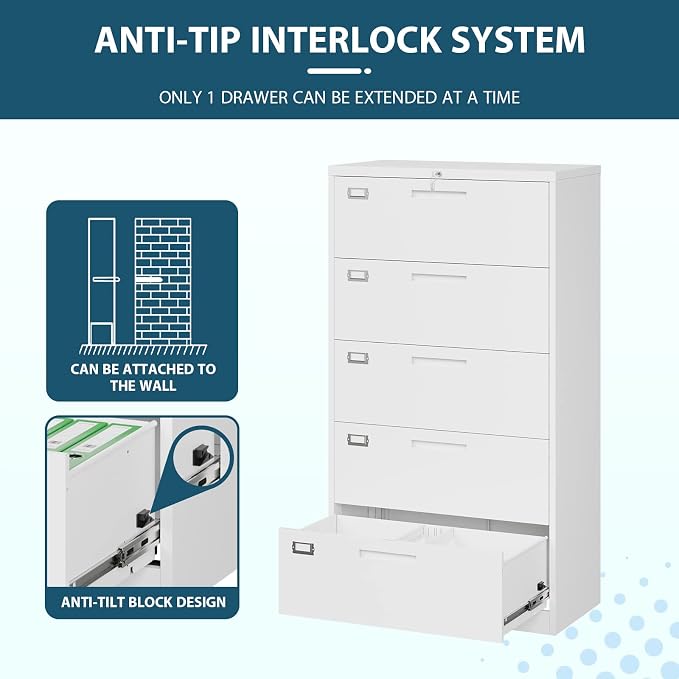 MIIIKO Lateral File Cabinet - Image 6