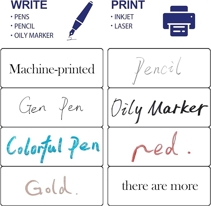 1" x 2-5/8" Address Labels 3000 Labels Sticker Paper for Laser/Ink Jet Printer mailing Labels 8.5"×11" White 30 per Sheet-DeskLoop Office