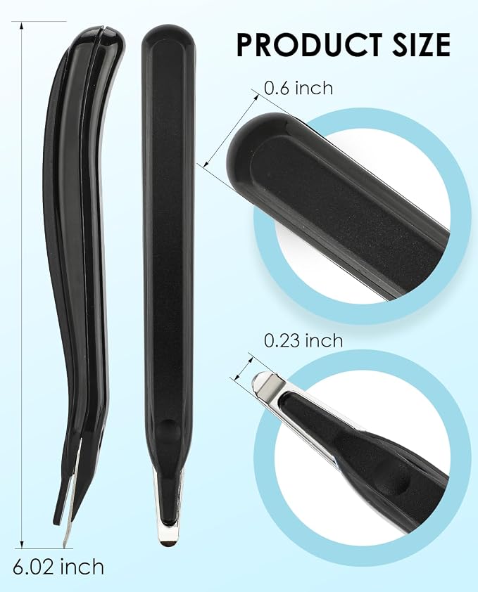 KTRIO Magnetic Staple Remover Tool 4 Pack, Classic Black | Professional Stapler - Image 9