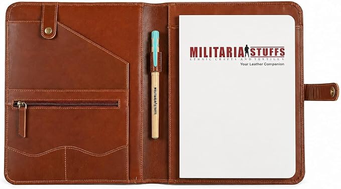 Geniune Leather Portfolio, Business Portfolio - Image 4