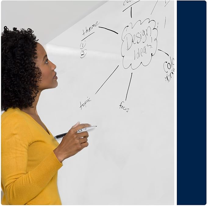 Quartet Dry Erase Markers, Fine Tip White Board Dry Erase Markers with DryGuard Ink Protection, Office Essentials, Black, 36 Pack (Q120Z01-R)-DeskLoop Office