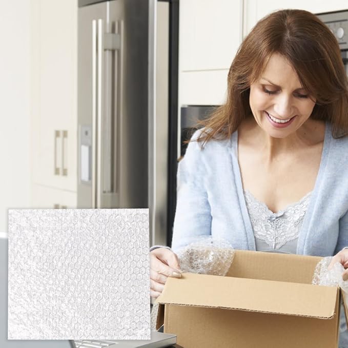 XYH 100 Pcs Bubble Pouches, 6''x8''or 8''x10'' Multiple combinations Bubble Bag for Packing, Which is Anti-Impact Come with Exquisite Sealing Label Storage Packing and Moving.-DeskLoop Office