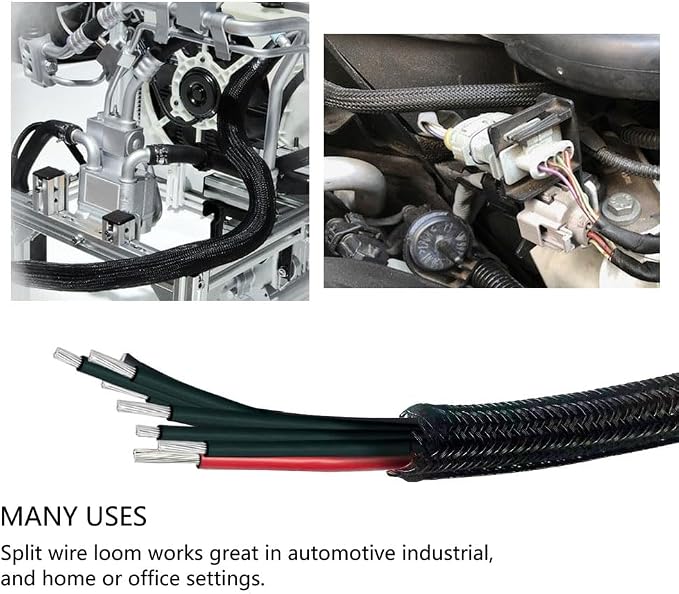 QCSIW 1/4 Inch-25ft Cable Management Sleeve - Image 9