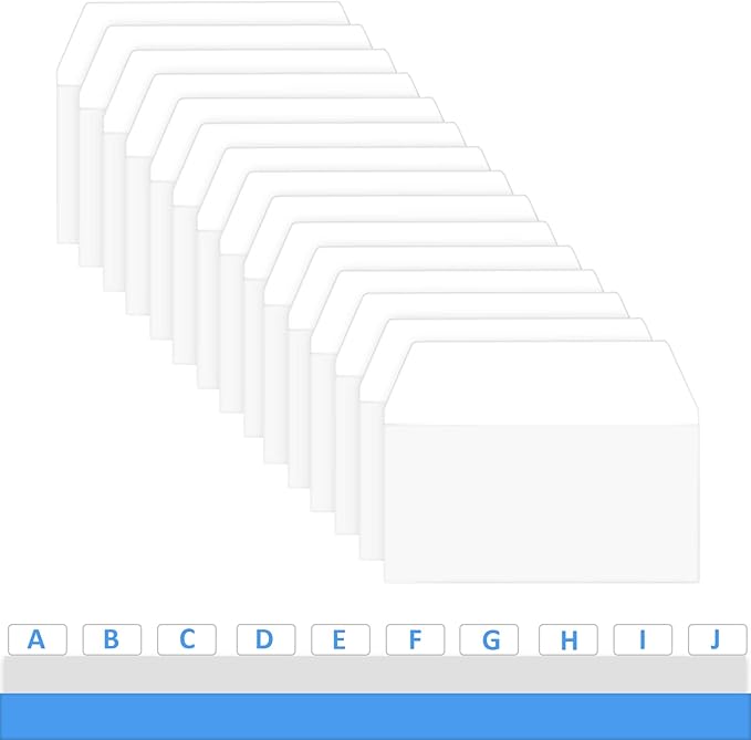 Zonon 200 Pieces Tabs 2 Inch Sticky Index Tabs, Writable and Repositionable File Labels Flags White Page Pop up Markers Labels for Reading Notes, Books and Classify Files-DeskLoop Office