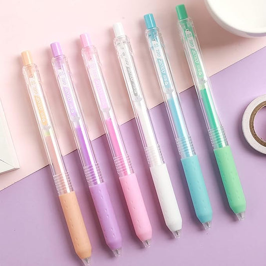 Yogurt color Journal Planner Pens Colorful 0.5mm Markers Fine Tip Drawing Pens Porous Fineliner Pen for Bullet Journaling Writing Note Taking Coloring Art Office School Supplies (6 yogurt color)-DeskLoop Office