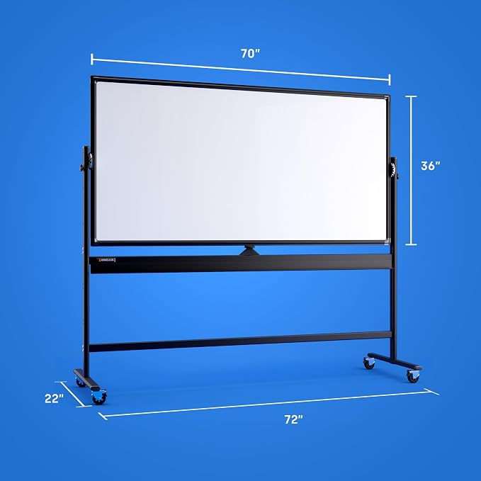 Rolling Dry Erase Board 70 x 36 - Image 9