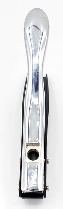 Metal Silver Hand-held 5/16 inch 8mm Round Heavy Duty Single Circle Hole Punch for ID Cards PVC Cards Badge Photos-DeskLoop Office