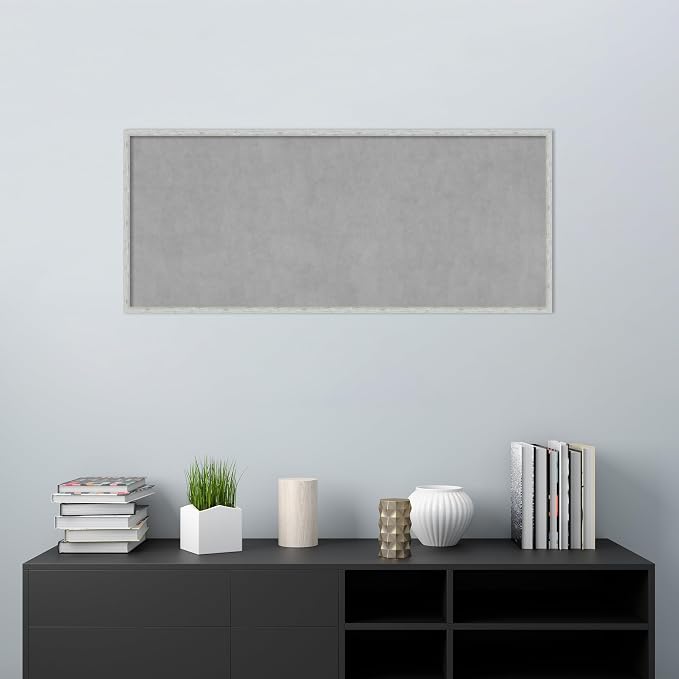 Amanti Art Silver Framed Magnetic Board 21x49 Oversize Vision Board - Image 6