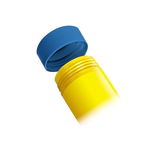 UHU Colored All Purpose Glue Stick 12-Pack Blue Applies & Dries Clear, 1.41oz - Non-Toxic, Washable. Permanent Strong Bond, Solvent-Free with Screw Cap,-DeskLoop Office