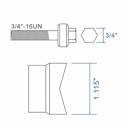 AMZCNC Manual Knockout Punch Kit, Heavy Duty Metal Sheet Knock Out Box Hole - Image 5