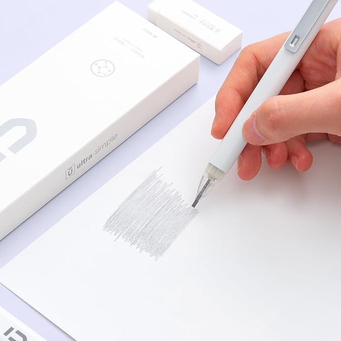 M&G Mechanical Pencil Set - 3PCS 2B Mechanical Pencils with HB Lead Refills, Eraser Mechanical Pencil Drafting Refill Pencil with Great Grip for Exam Office School Supplies-DeskLoop Office