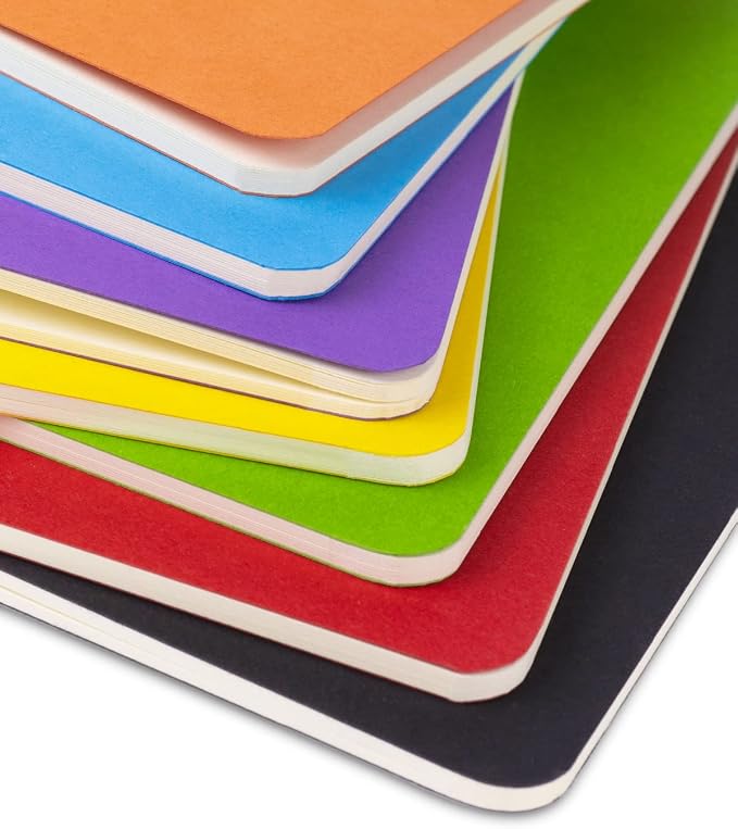 Gwybkq Small Blank Notepads Bulk 60 Pack Mini Pocket Notebooks Journal Set - Image 7