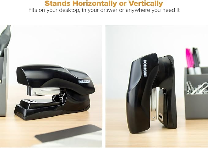 Bostitch Office Heavy Duty Stapler, 40 Sheet Capacity, No Jam, Half Strip - Image 8