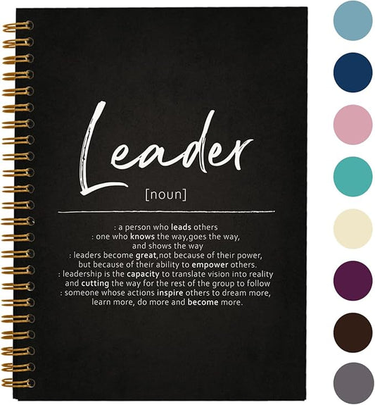 OXW Meeting Notebook for Work, Leadership Gifts, Employee Appreciation Gifts, Journals for Writing, Thank You Gifts for Women Men Coworkers Mentor Boss Supervisor Teacher(5.5'' X 8.3'')-DeskLoop Office