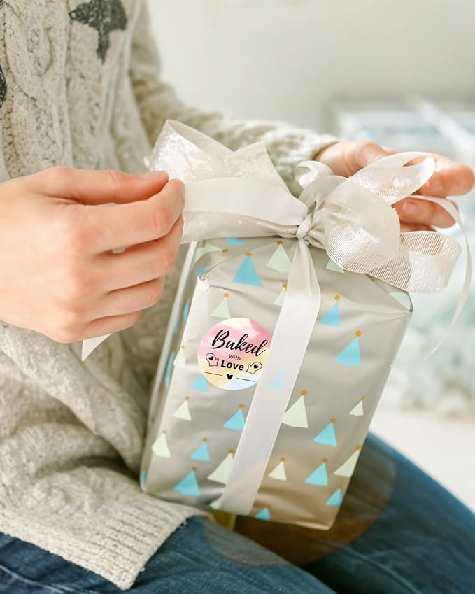 2 Inch Round Thermal Labels, 500PCS Color Thermal Sticker Label, Self-Adhesive Stickers for Small Business Supplies, DIY, Name Tag, Compatible with All Shipping Label Printer, 500 Labels/Roll-DeskLoop Office