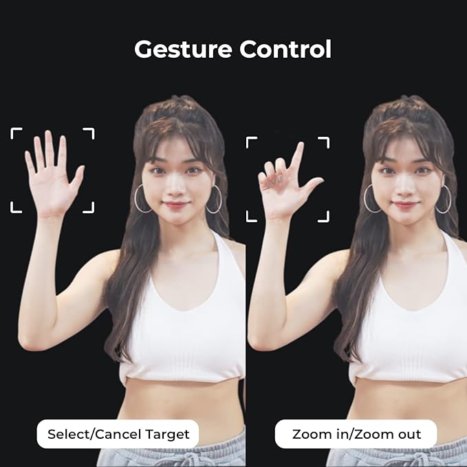 OBSBOT Tiny PTZ 4K Webcam, AI Powered Framing & Autofocus, 4K Video Conference Camera with Dual Omni-Directional Microphones, Auto tracking with 2 axis gimbal,HDR,60 FPS,Low-Light Correction,Streaming-DeskLoop Office