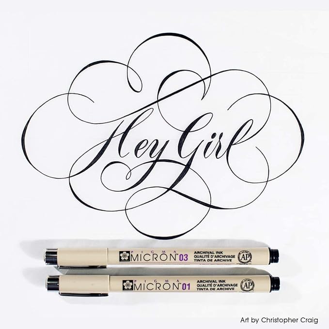 SAKURA Pigma Micron Black Ink Multi-tip Set, 10 Pack - Image 8