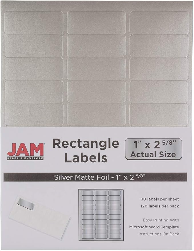 JAM PAPER Return Address Labels - Image 7