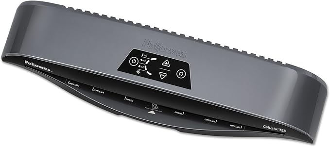Fellowes Callisto 125 Laminator, 12.5-Inch (57291), Silver/Black-DeskLoop Office