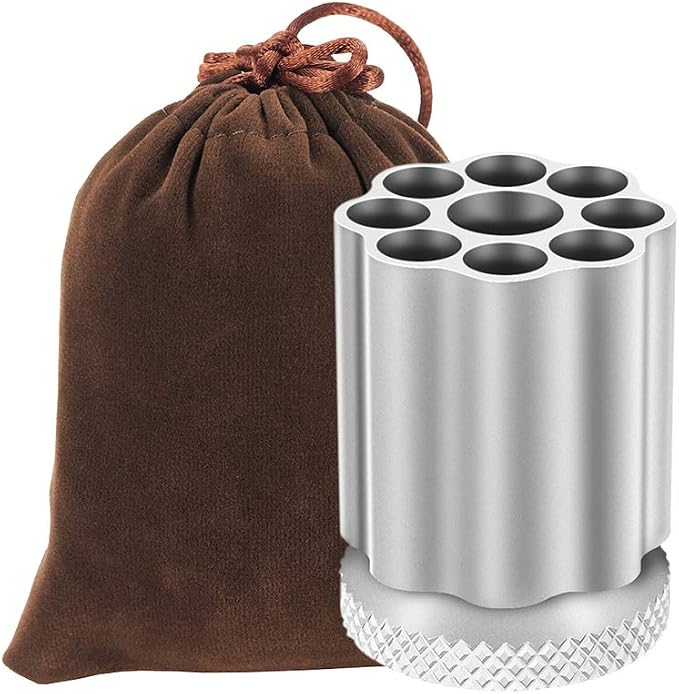 Rotating Revolver Pen Holder, Gun Cylinder Pen Holders, Favorite Pencil Holder - Image 6