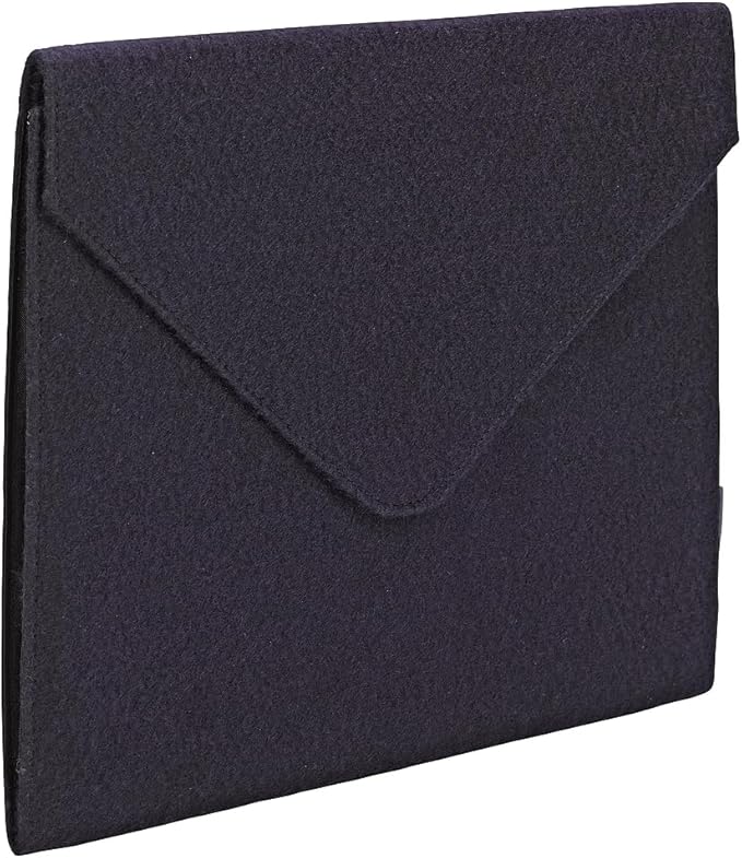 Smead Cloth Expanding File, 2" Expansion, Snap Closure, Letter Size, Navy (70922)-DeskLoop Office