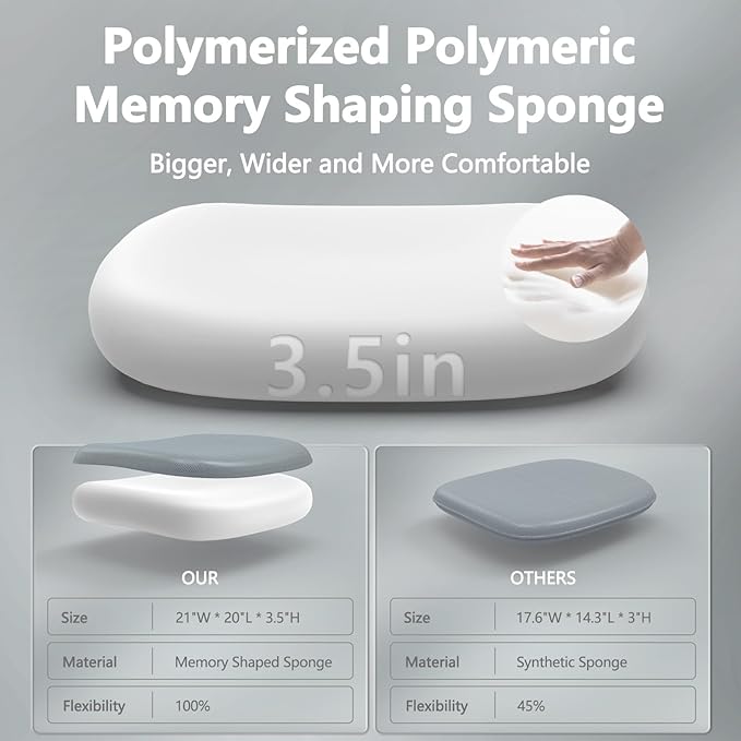 Mesh Office Executive Chair High Back Adjustable Home Desk Chair, Swivel Computer Managerial Chair with Lumbar Support (Grey)-DeskLoop Office