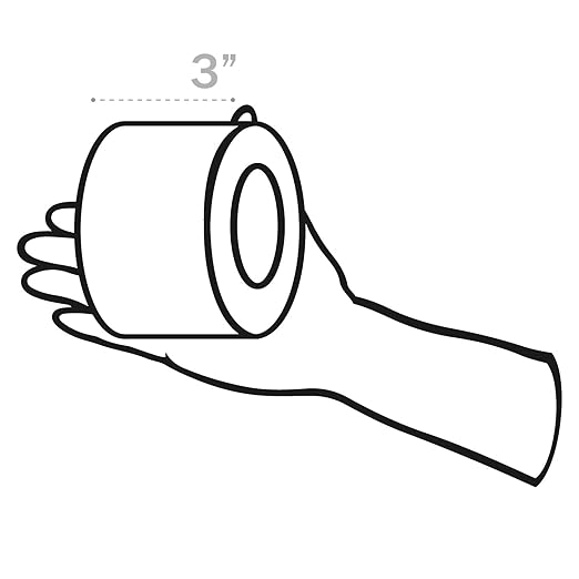 Tape King Clear Packing Tape 3 Inch Wide (2.7mil Thick) - 60 Yards Per Refill Roll (Pack of 6 Rolls) - Strong Sealing Adhesive Industrial Depot Tapes for Moving, Packaging, Shipping, Office & Storage-DeskLoop Office