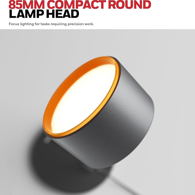 Honeywell LED Desk Lamp, 01A Sunturalux Desk Light for Home Office, 4000K Dimmable Eye Caring Natural Light Architect Lamp with Metal Swing Arm Lamp for Desk Craft Reading-DeskLoop Office