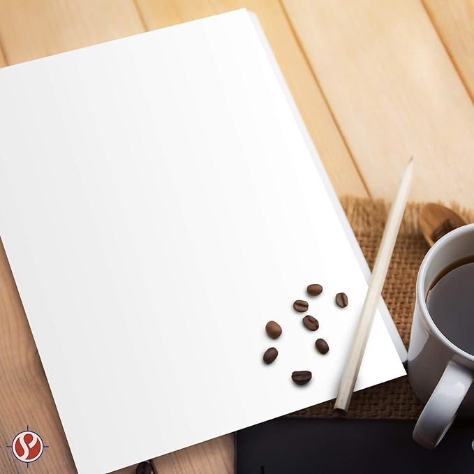 White Memo Sheets, 20lb Paper, 500 Sheets Per Pack (4 x 6)-DeskLoop Office